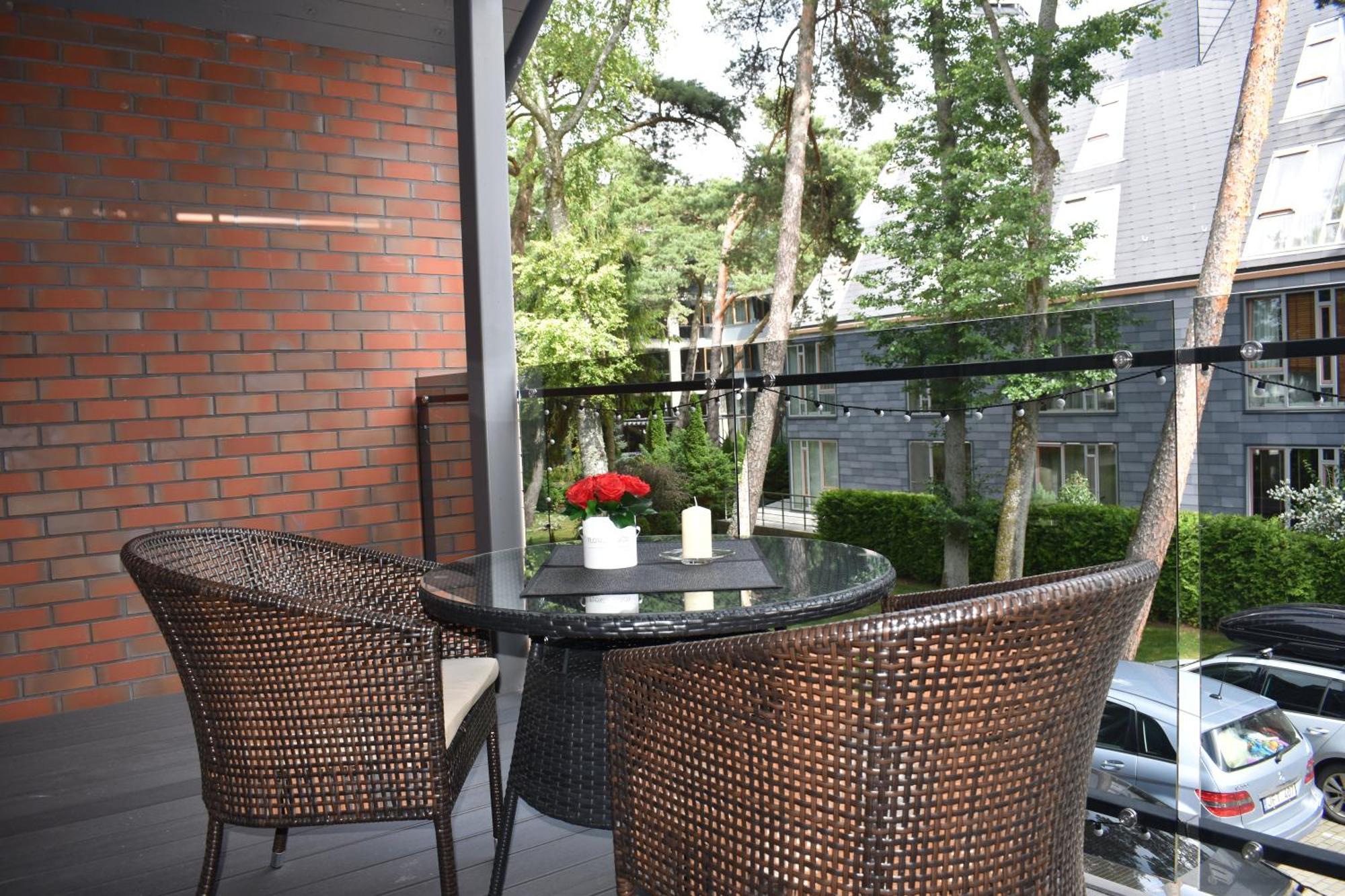 Saules Krantas Aparthotel Паланга Екстериор снимка